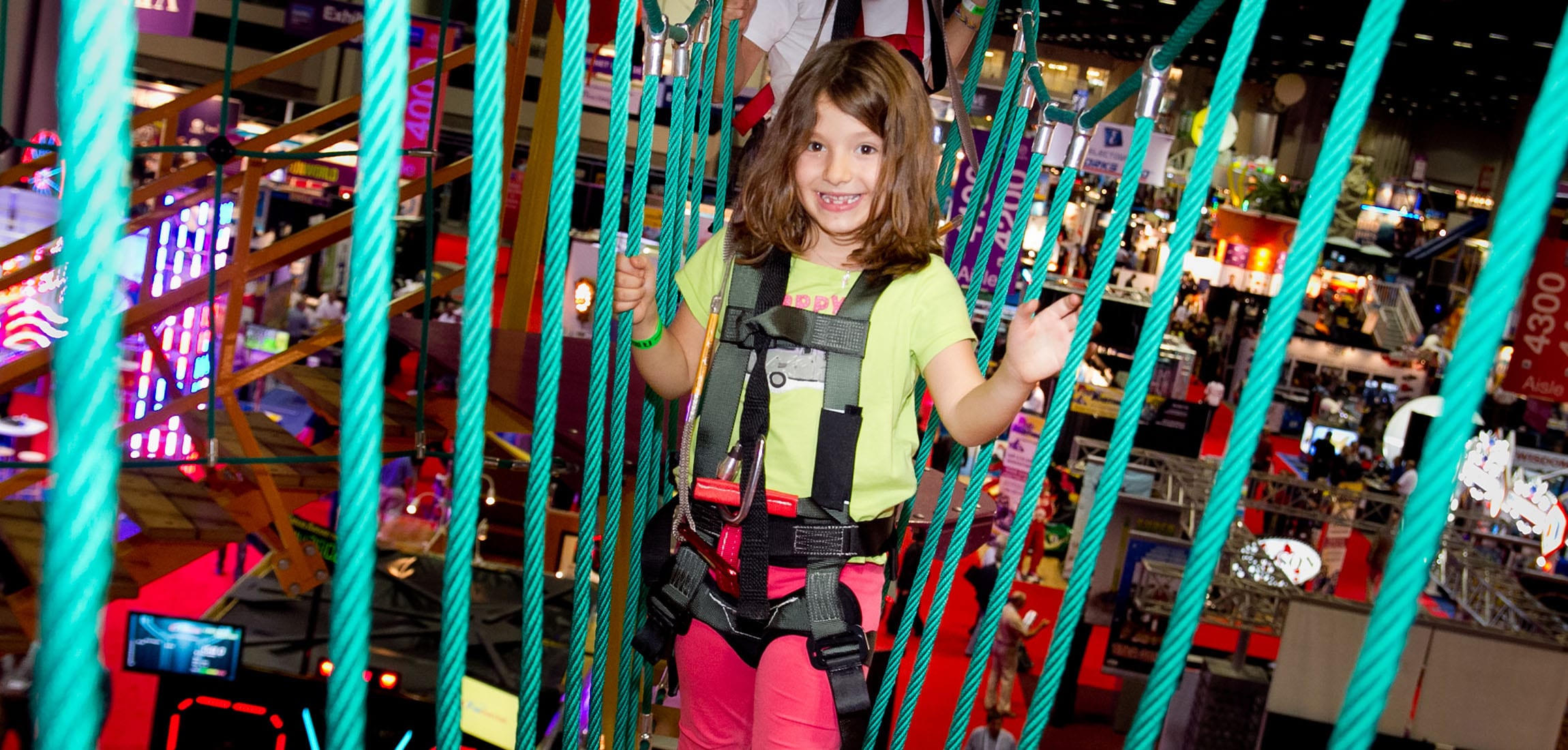 Indoor High Ropes Obstacle Course Compass Entertainment