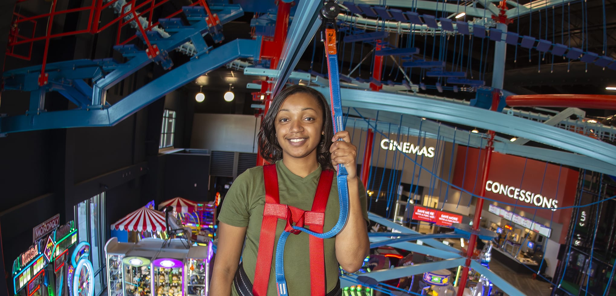 Indoor Ropes Course | Attractions | Compass Entertainment Complex