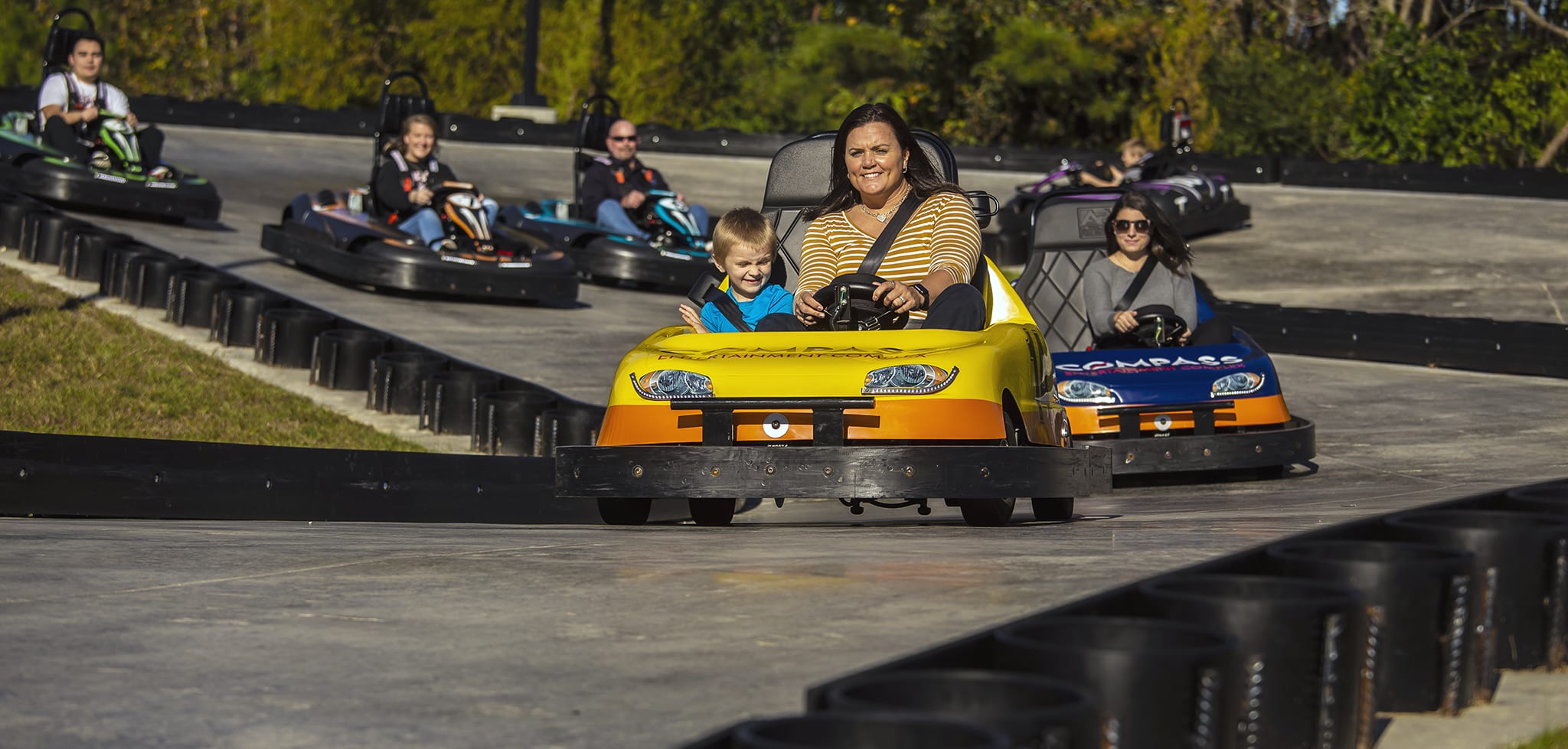Go-Karts | Attractions | Compass Entertainment Complex | Irvington, VA
