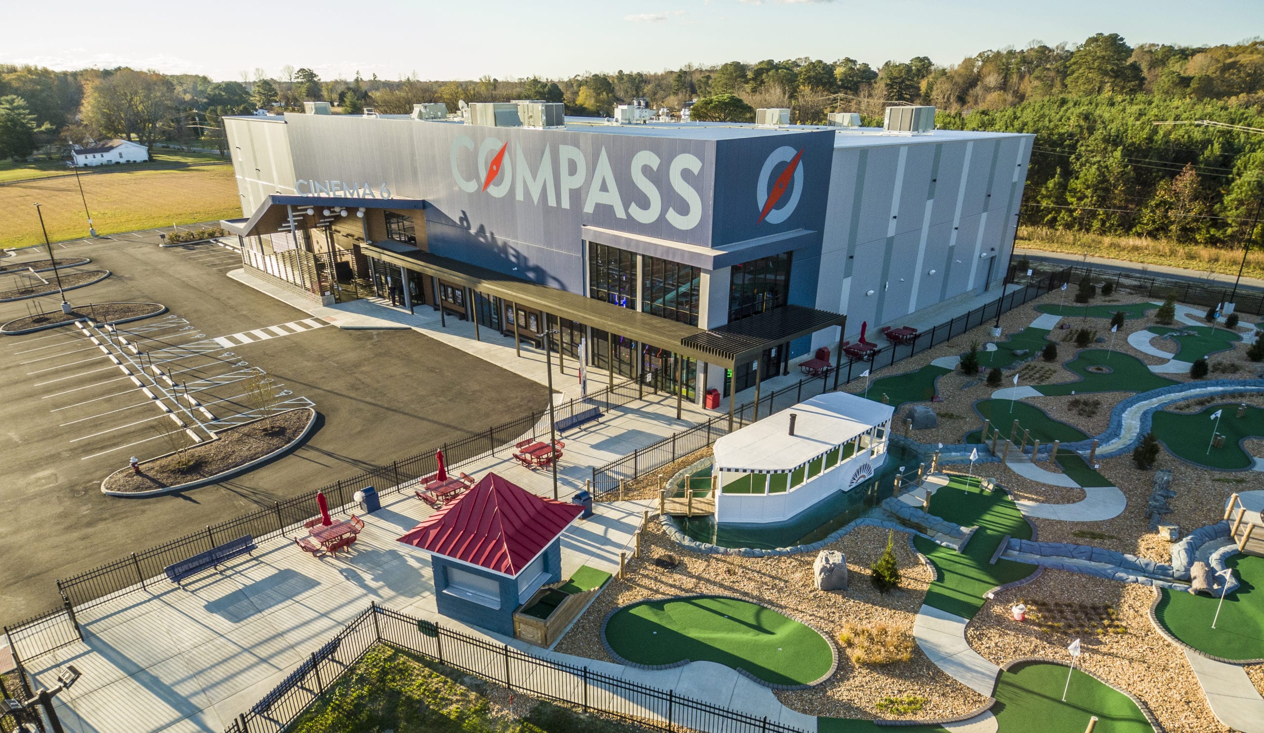 Exterior photo of Compass Entertainment Complex